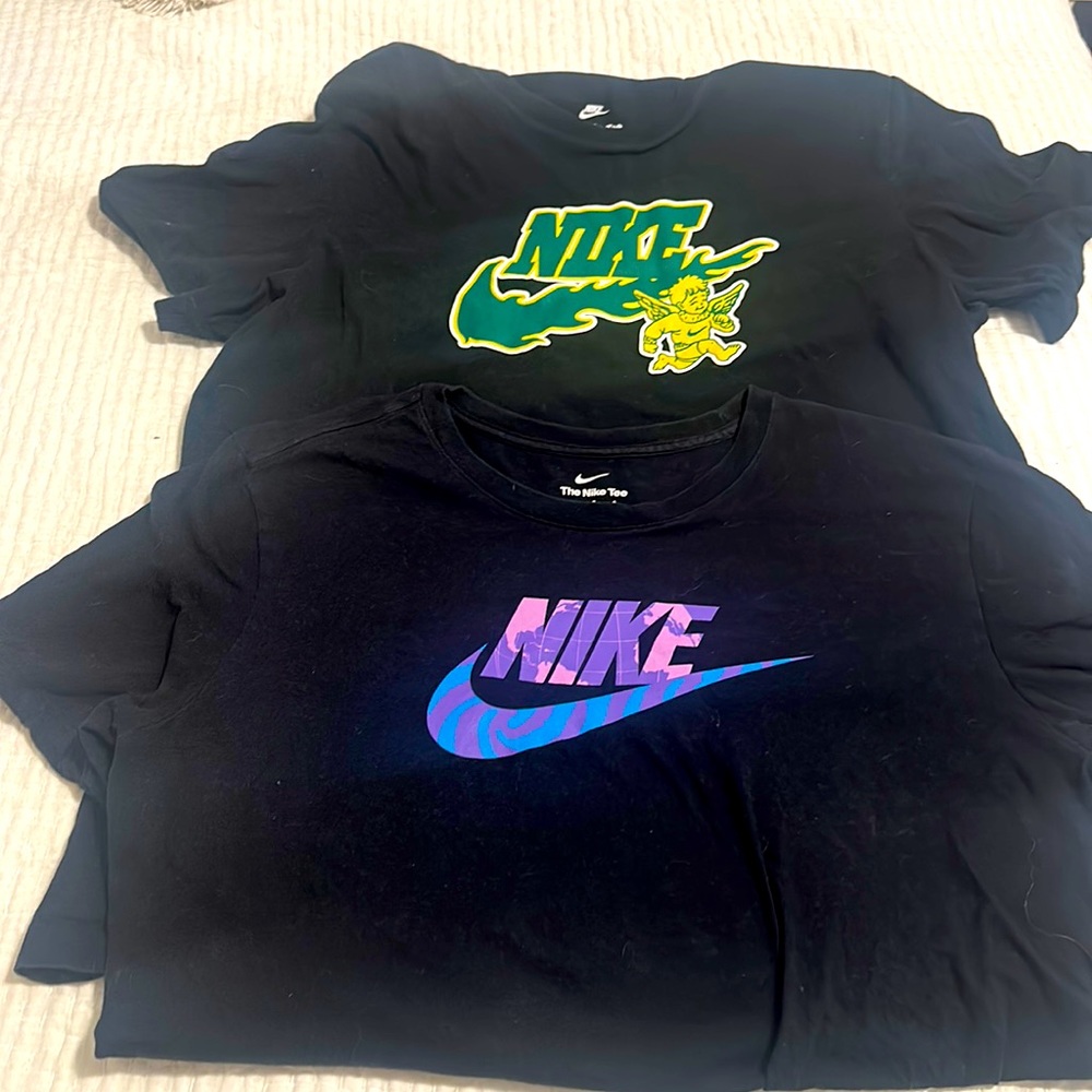 Two Nike T-shirts